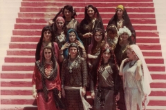The Egyptian group for the Los Angeles  1984 Olympics Opening Ceremony.