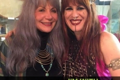 Aisha with Maria Hammer after their performance in Pittsburgh, April, 2017.