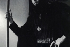 Philip Harland dressed as Ivan the Terrible for a spoof play on the subject.